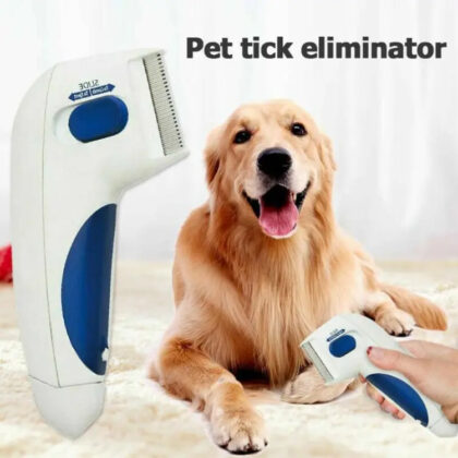 Electric Pet Flea & Lice Comb - Easy Removal & Cleaner for Cats and Dogs
